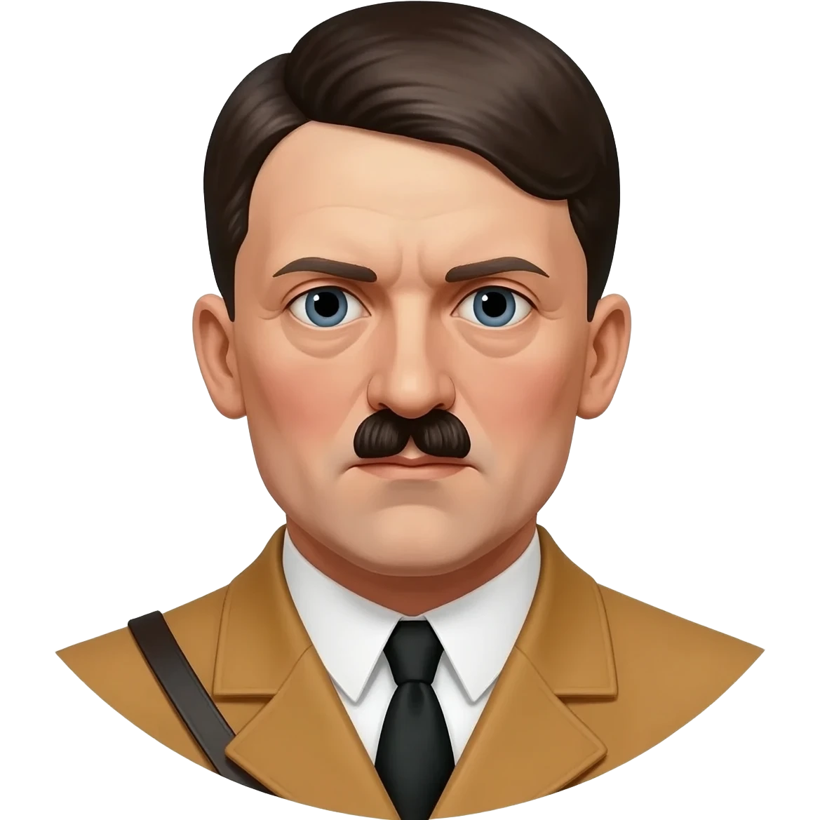 fait moi adolf hitler mais enleve le cerqule emoji