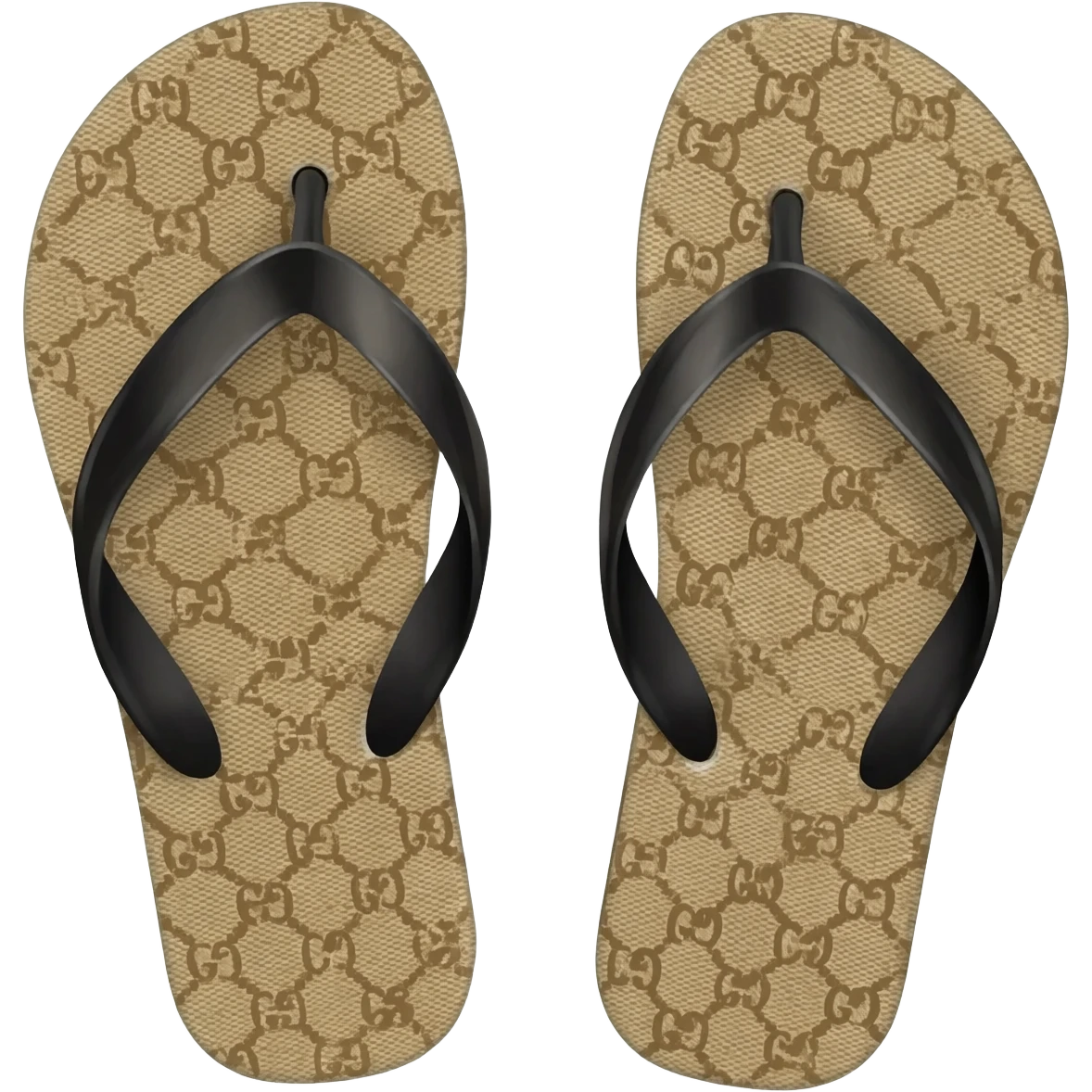 Gucci flip flop emoji