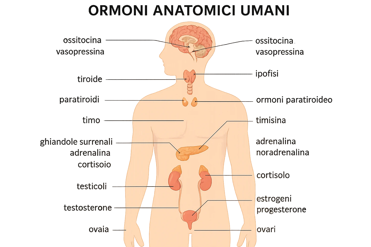 ORMONI ANATOMICI UMANI emoji