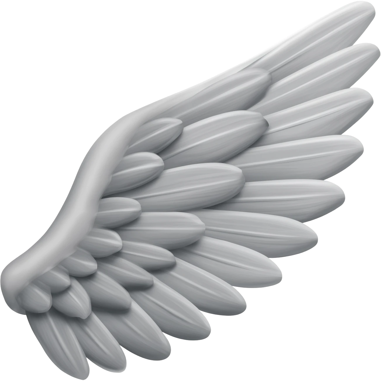 Wing to left side emoji