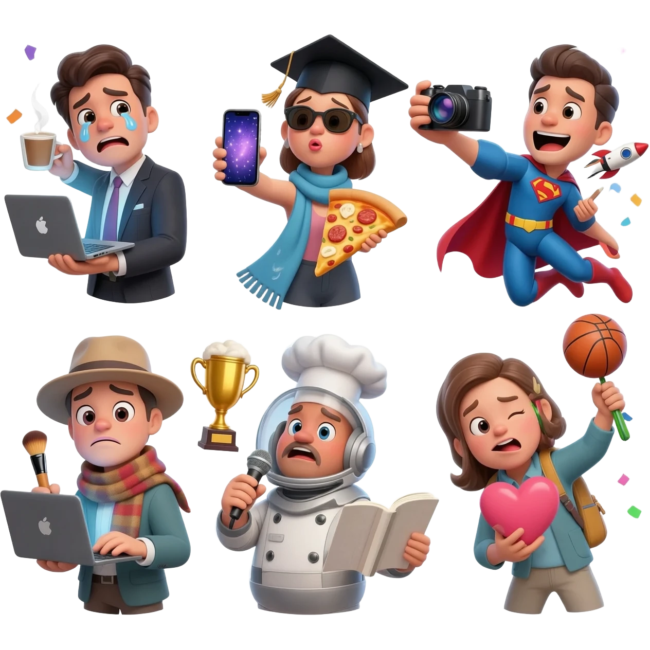 create 50 emojis for the discord server name models lounge ( discord server for skyprivate models where they can evolve, connect and succeed) make the emojis animated , 128x128 without a background and put them in a zip pack with every emoji as an individual image emoji