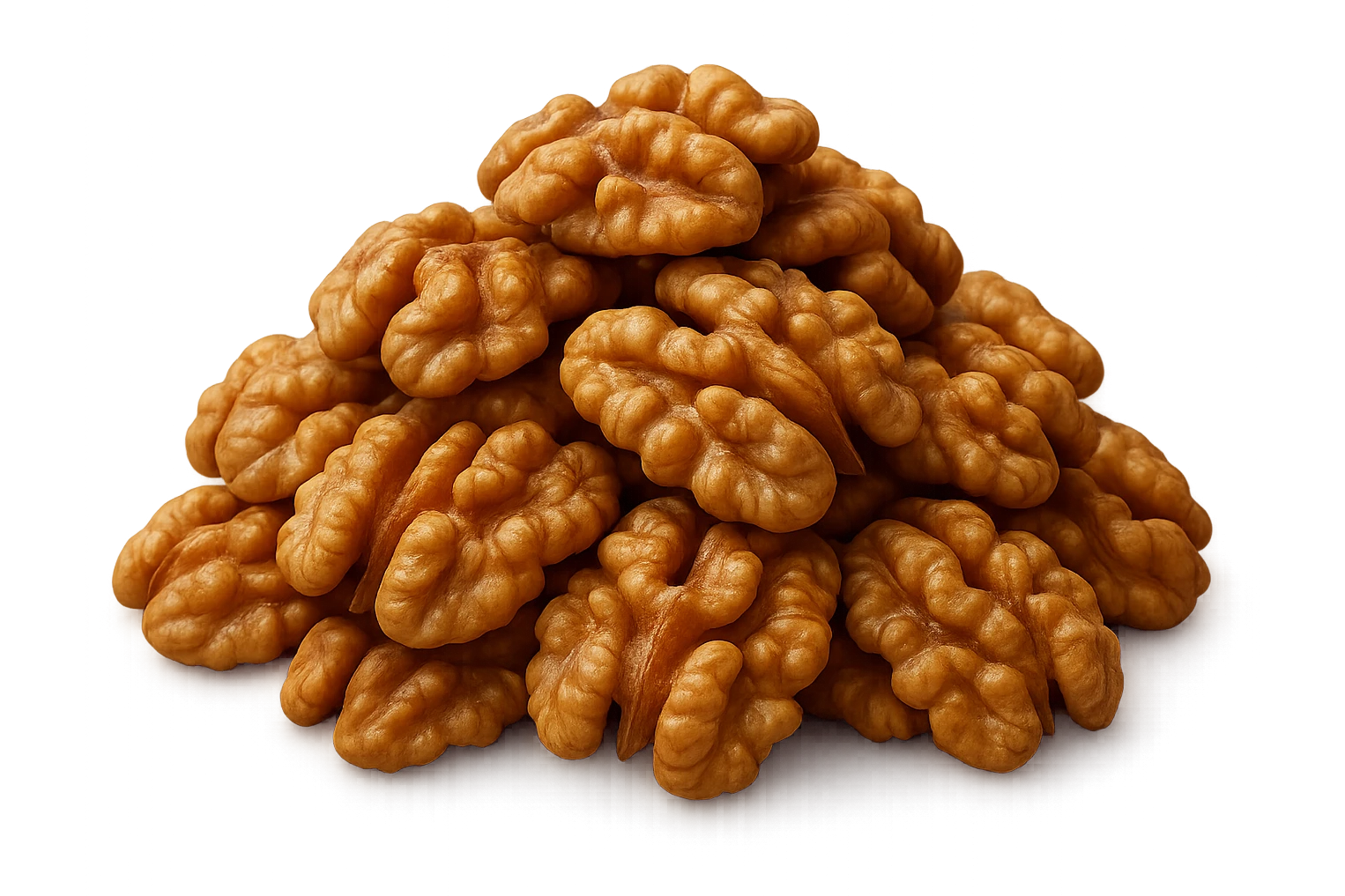 montagna di noci sbucciate, iperrealistici 4k emoji