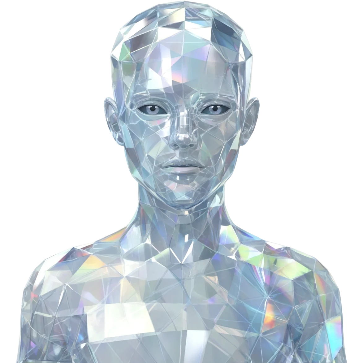 Crystal Entity with a serios face emoji