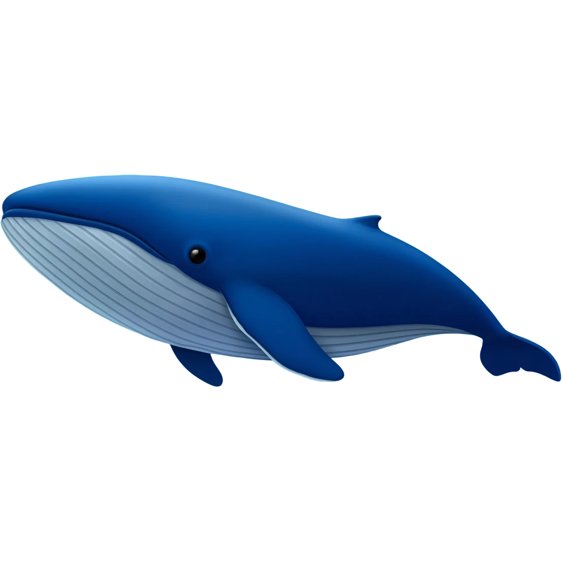 Blue whale emoji
