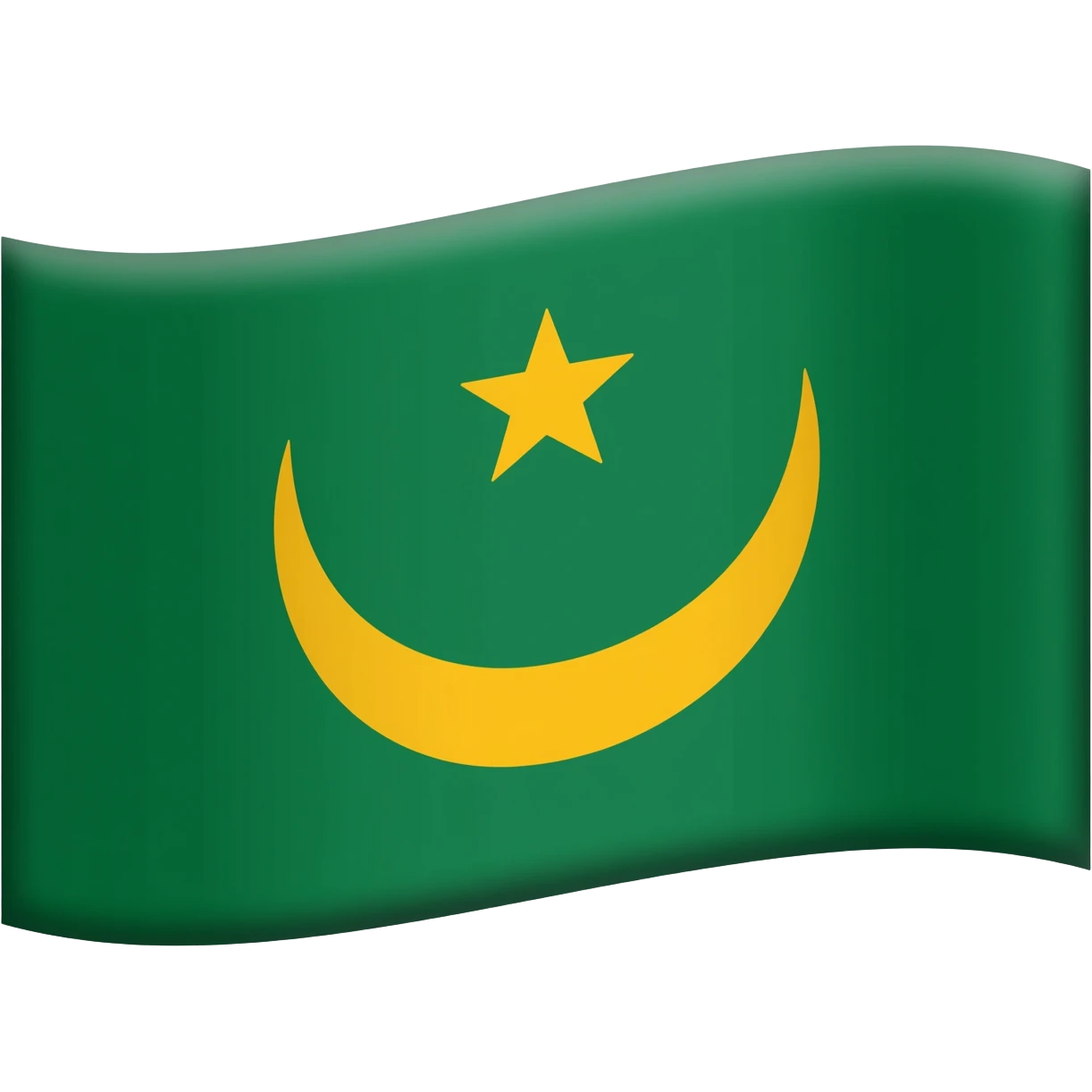 flag of Mauritania emoji