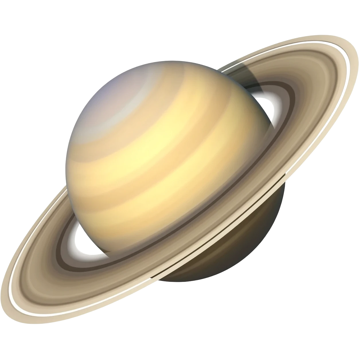 Saturn (the planet, not the surface, without the space)) emoji