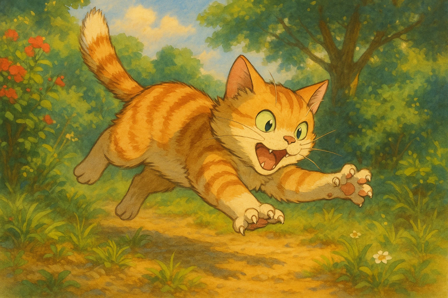 cat attack emoji
