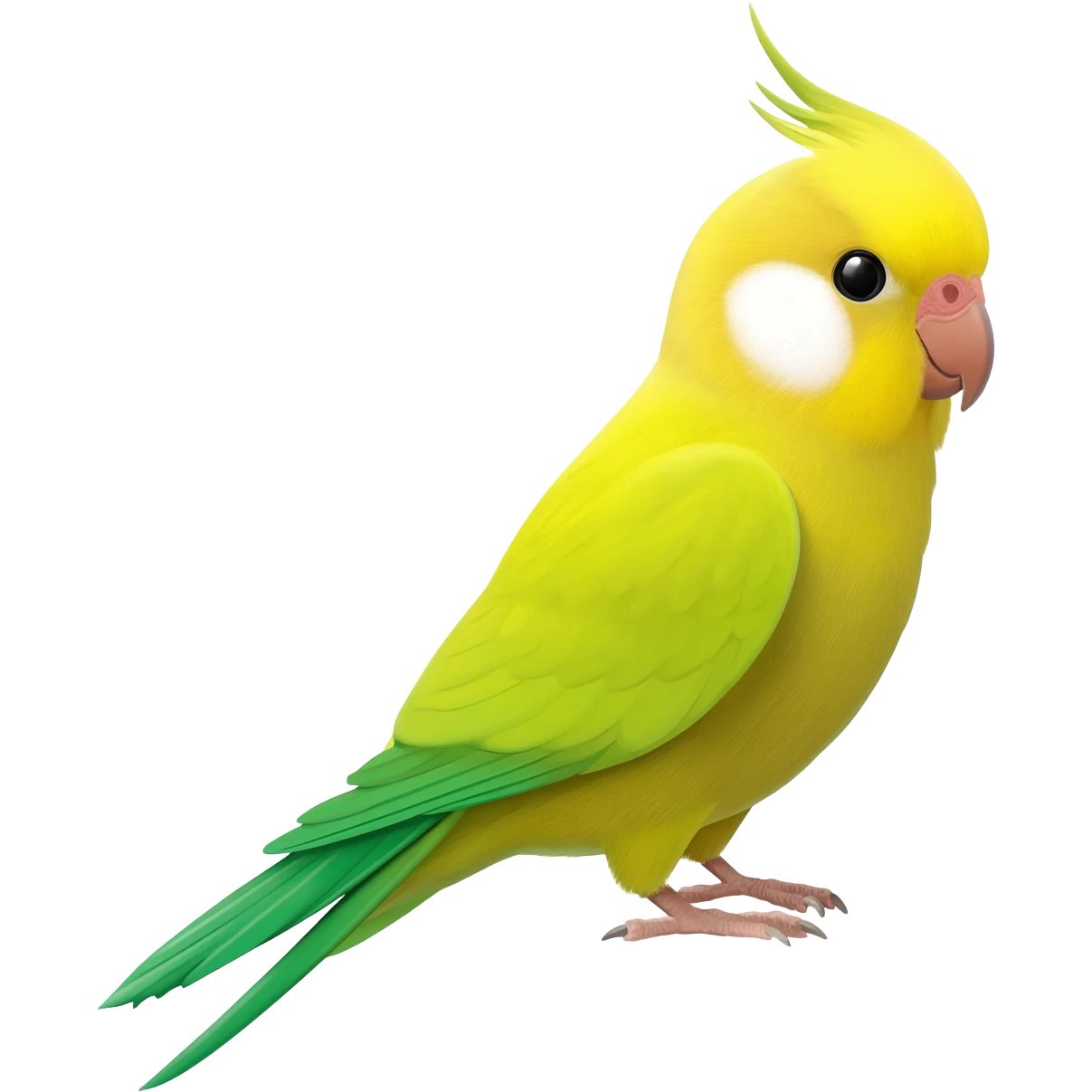 Light yellow Cockatiel Bird emoji