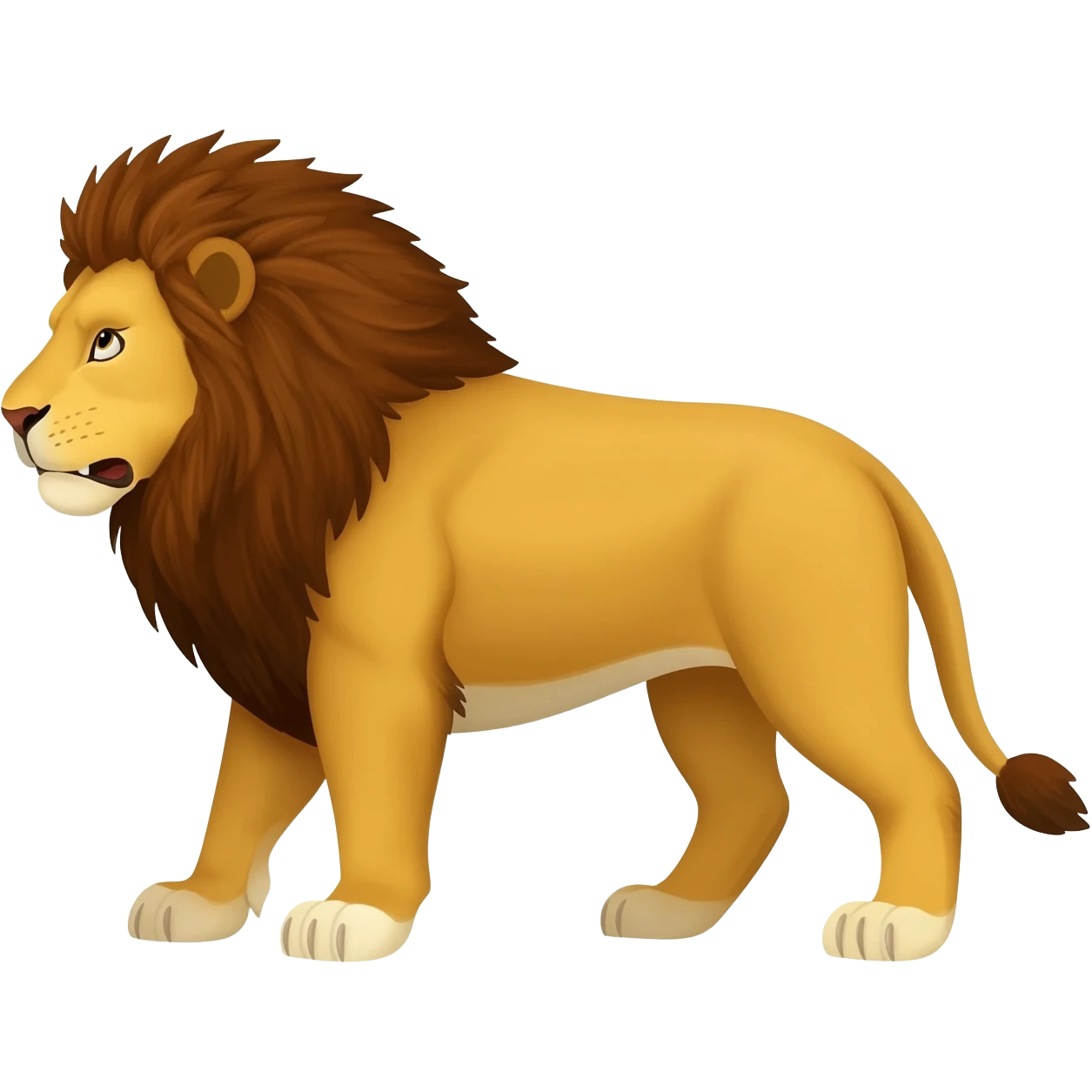 Lion animal emoji