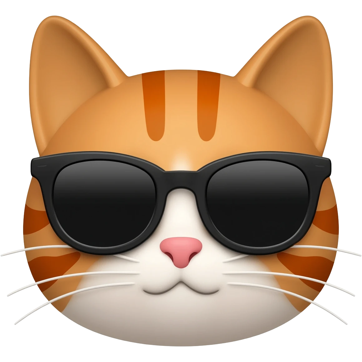 Cat wearing sunglasses emoji