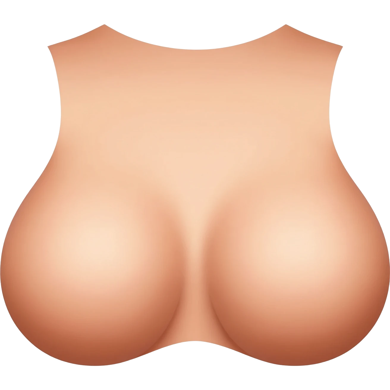 Very realistic sexy boobs emoji