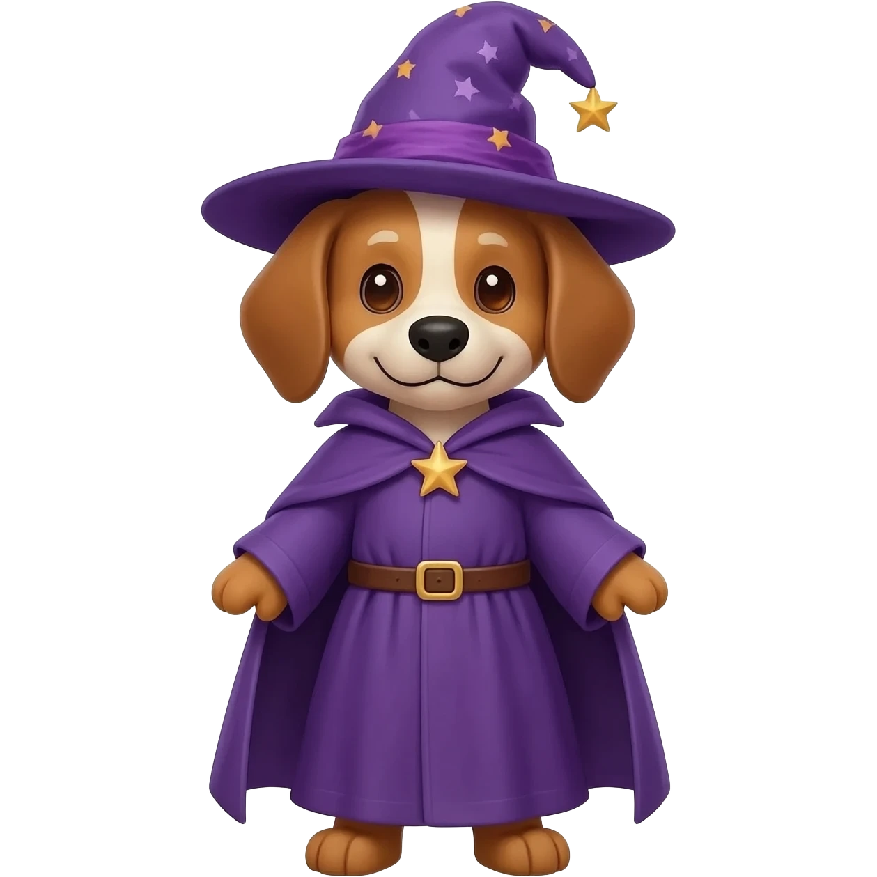 Dog wizard emoji