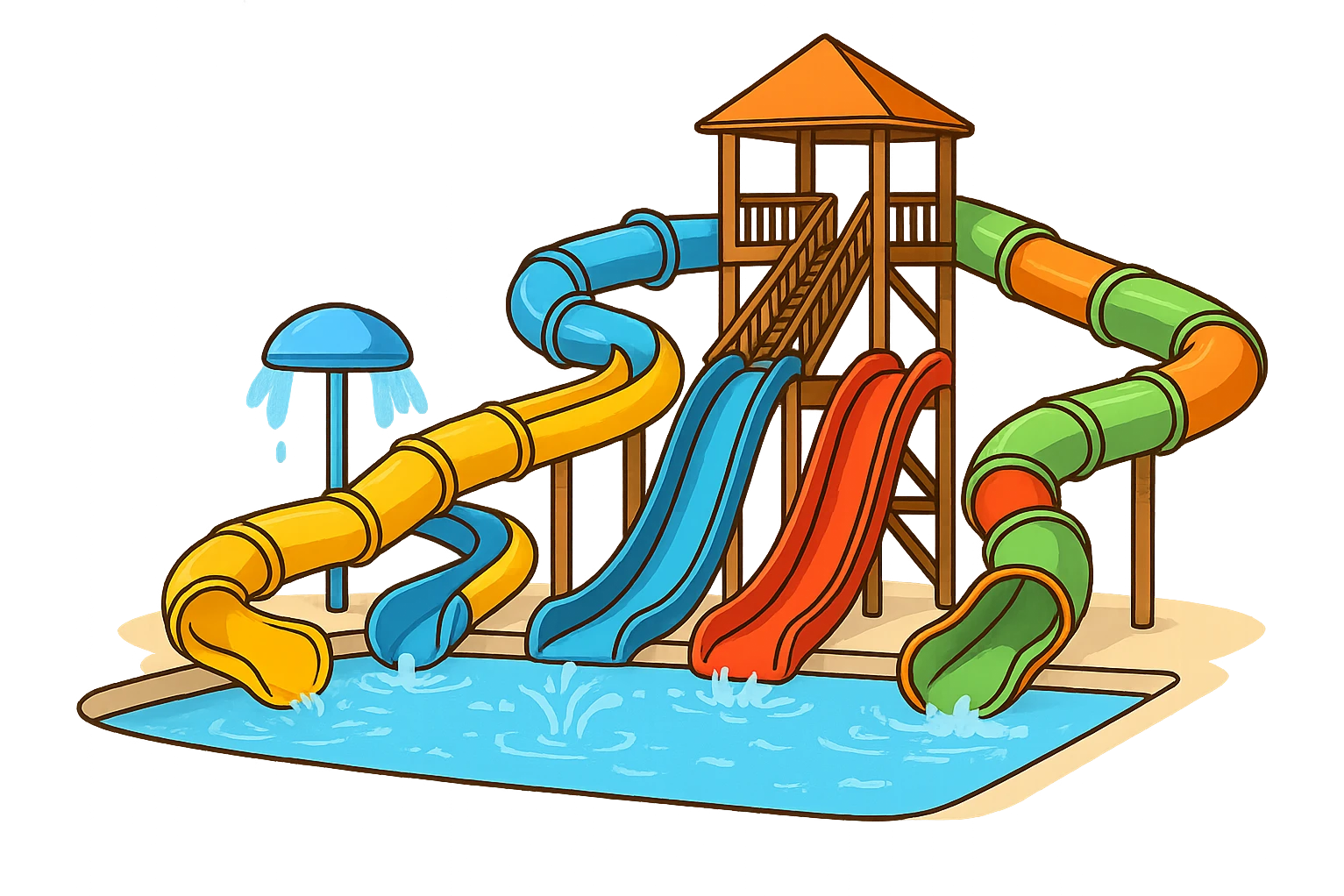 Water park emoji
