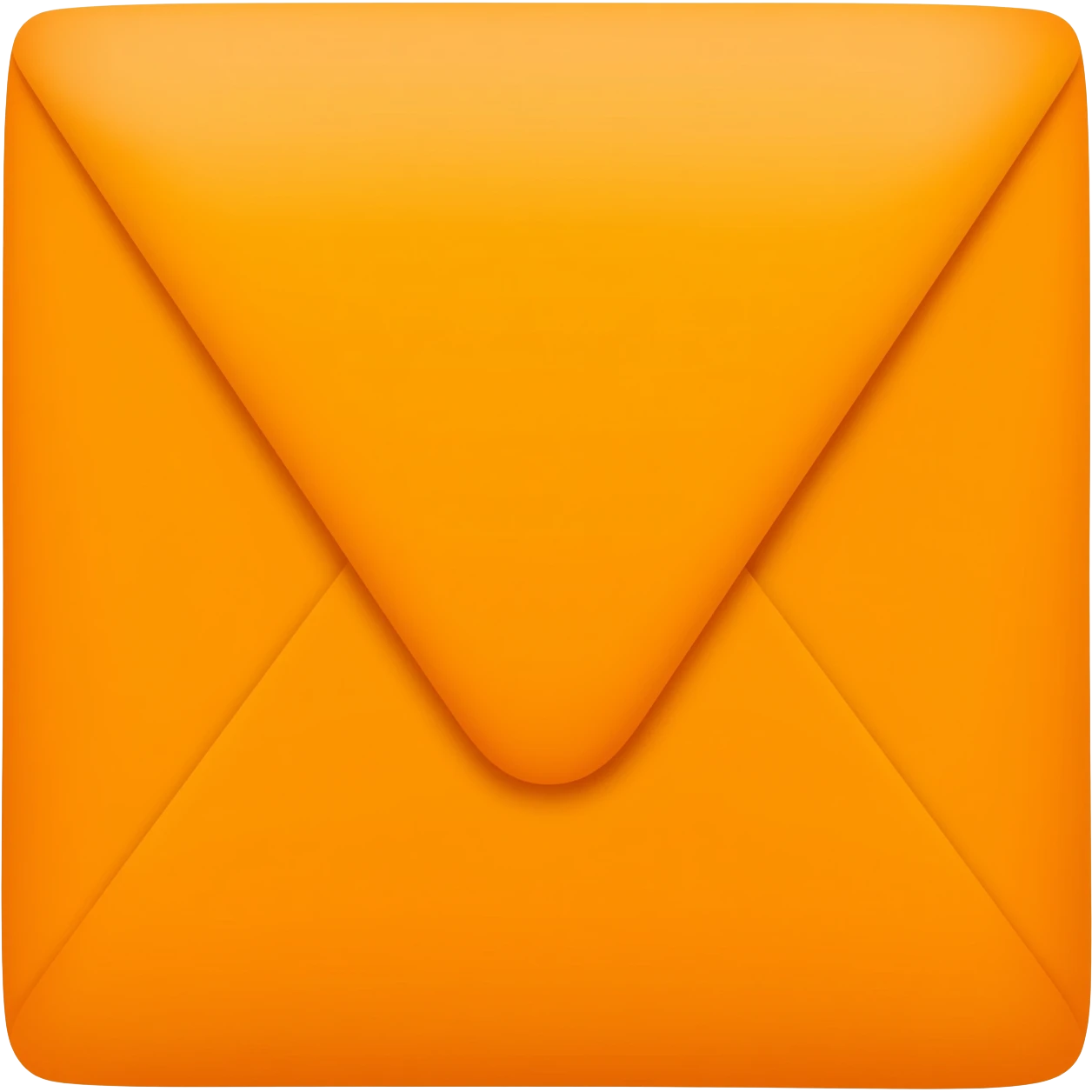orange envelope emoji