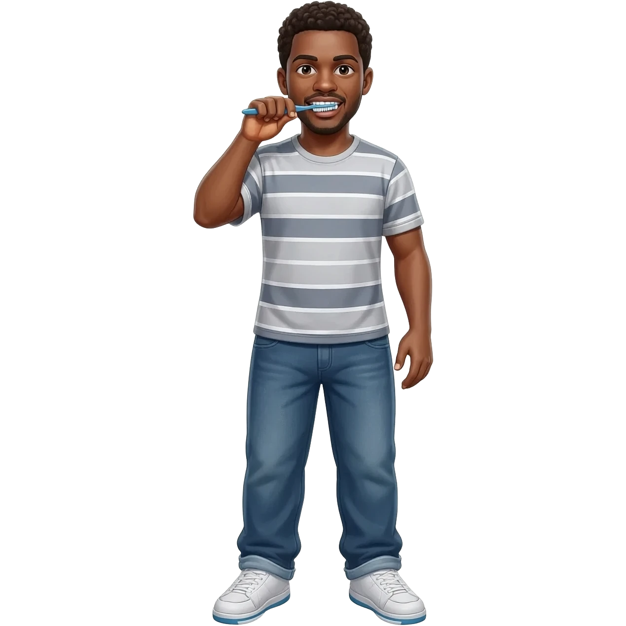 Benji Marshall brushing his teeth emoji