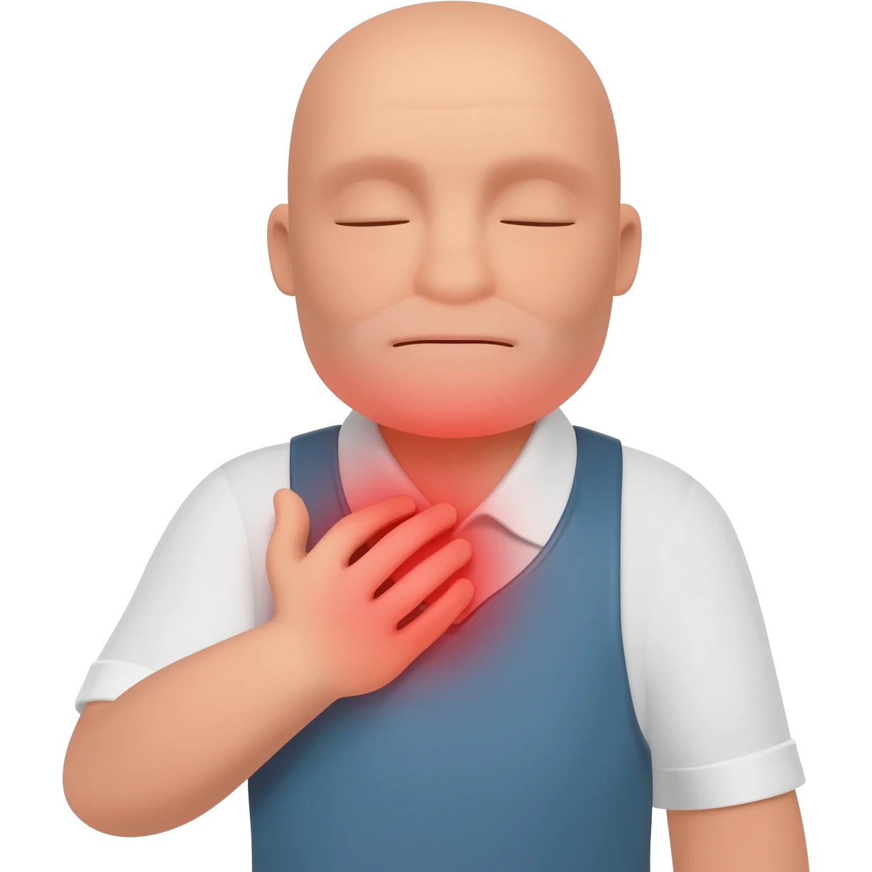 Blood pressure high emoji