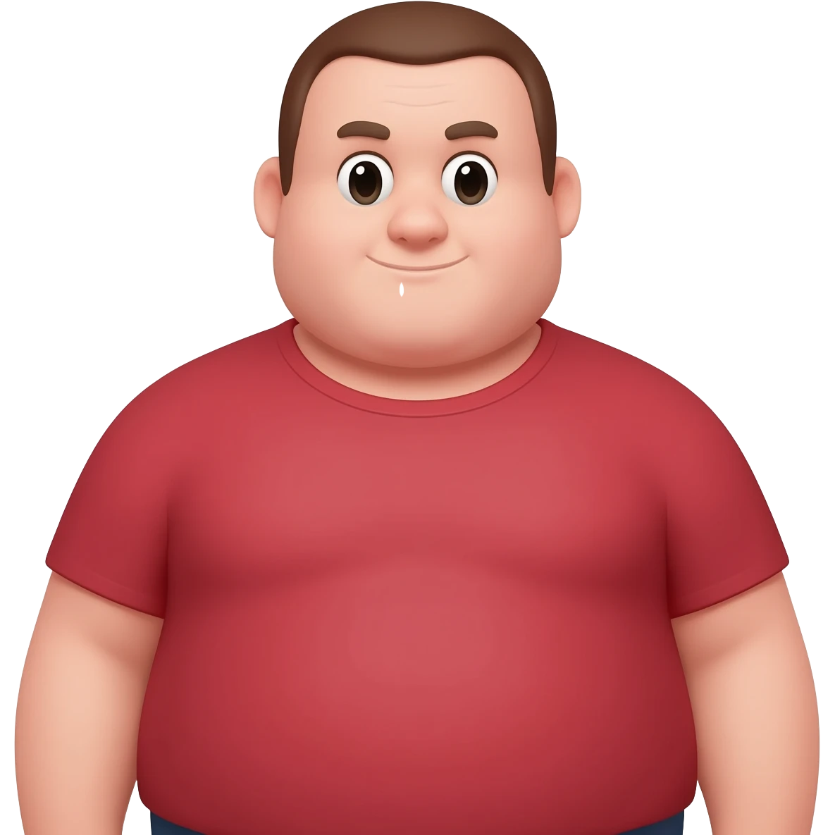 fat person emoji