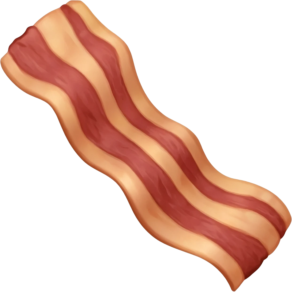 Stick vs bacon emoji