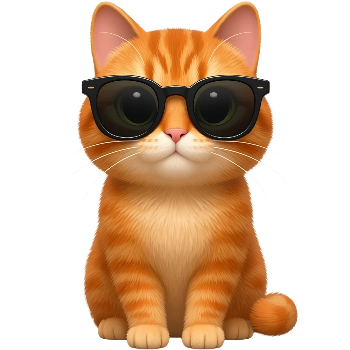 Cat wearing sunglasses emoji