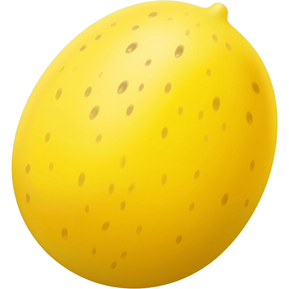 Passion fruit yellow emoji