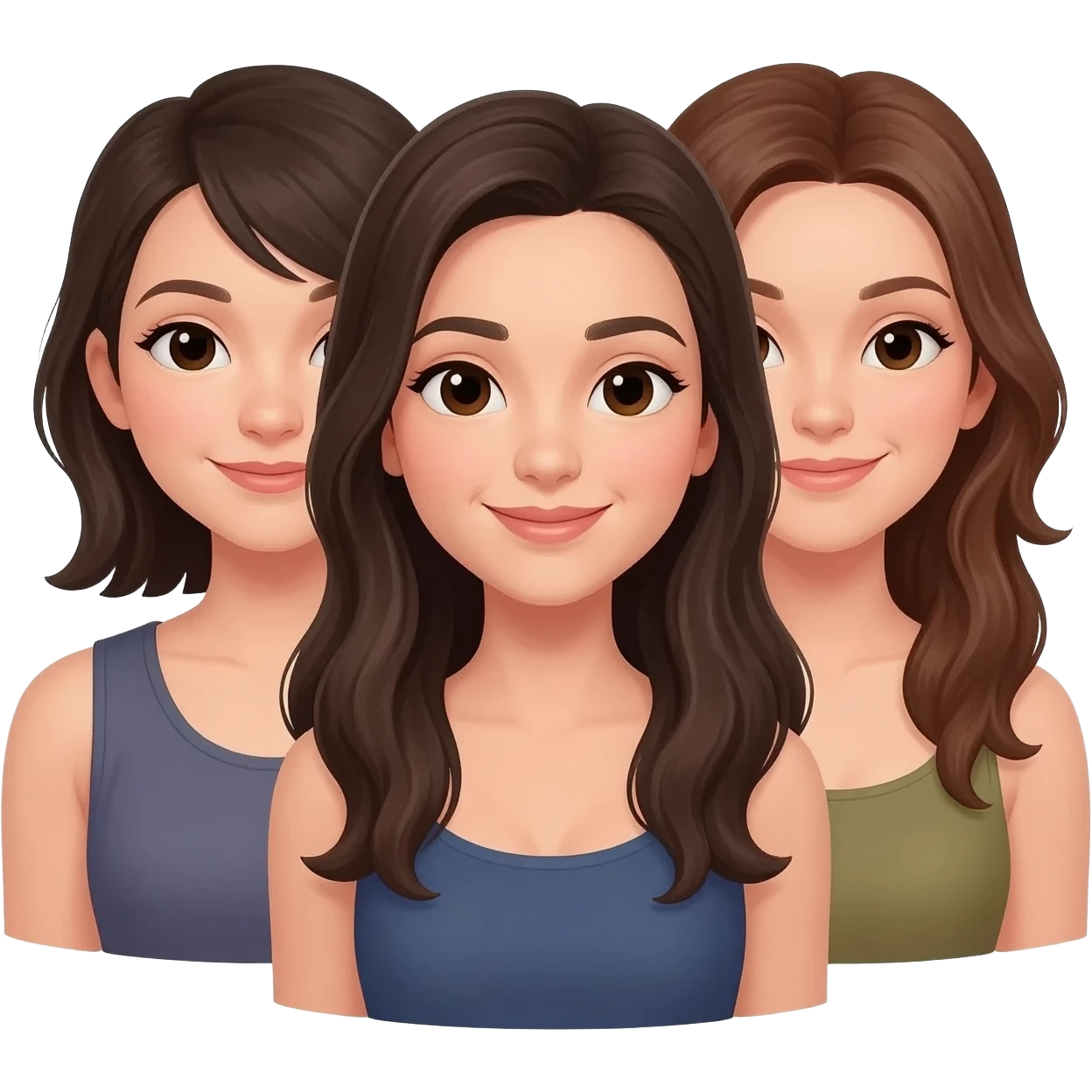 tres mujeres emoji