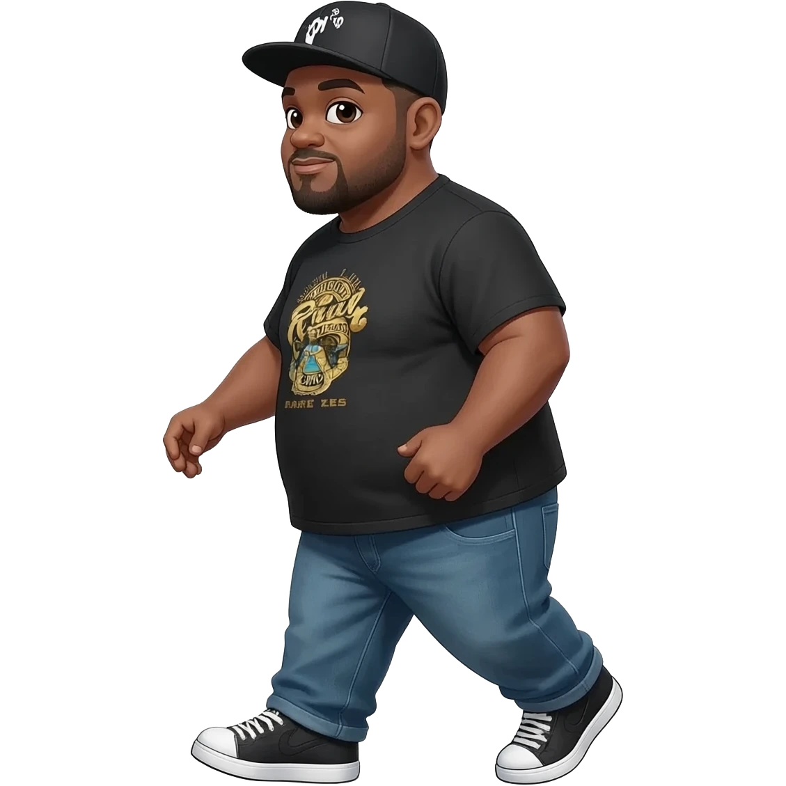 Fat Crip Crip walking emoji