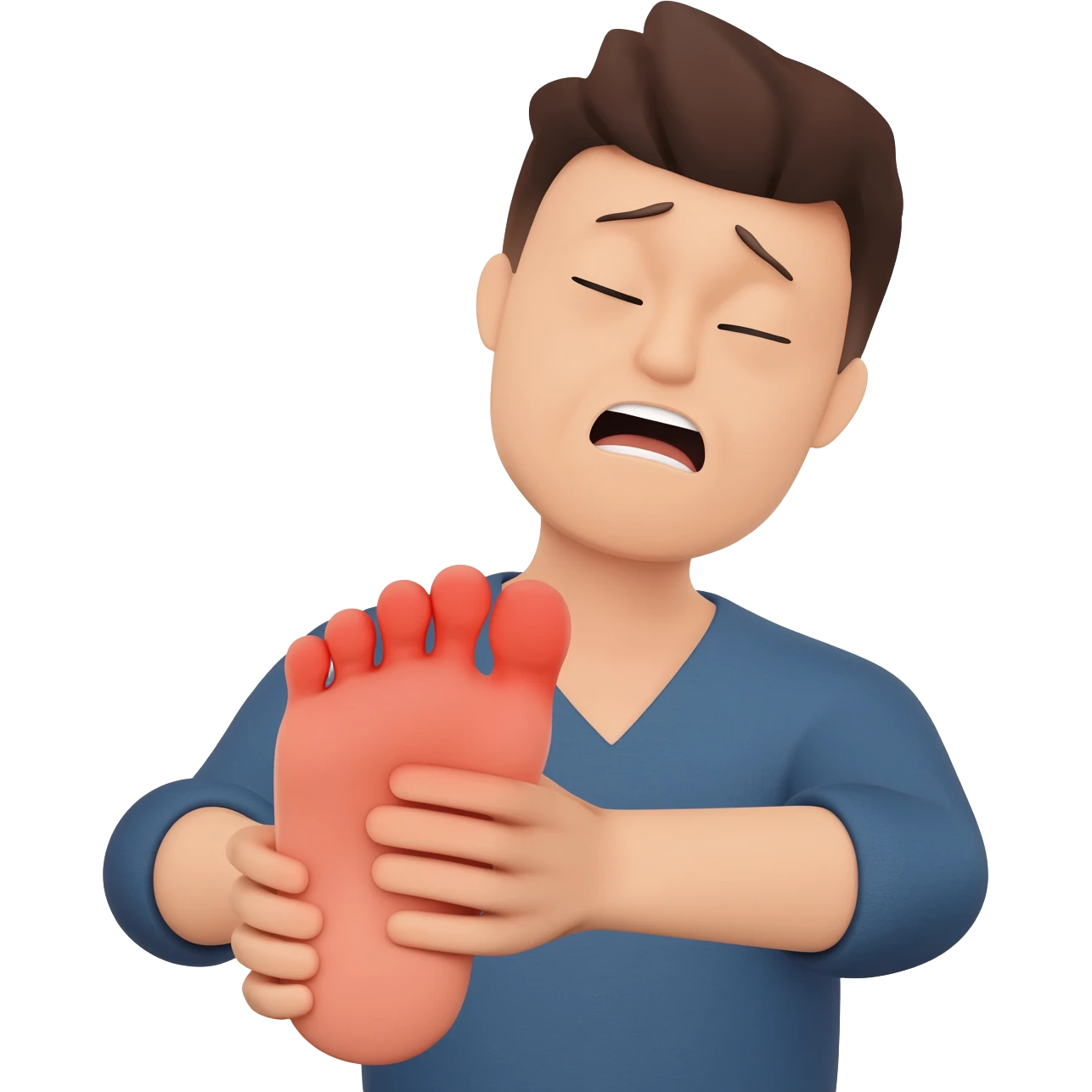 Fussschmerzen emoji