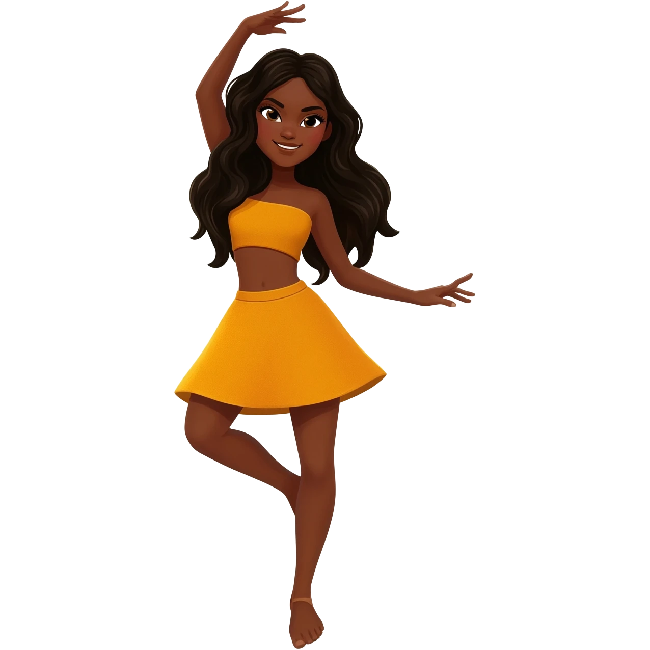 Gonemili Grace che balla emoji