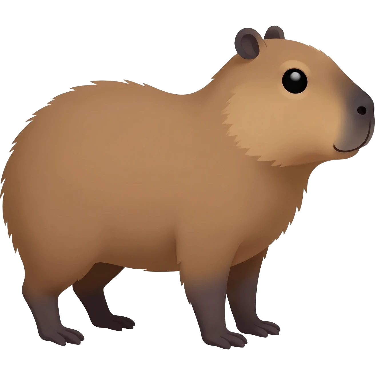 Un capibara de emoji emoji