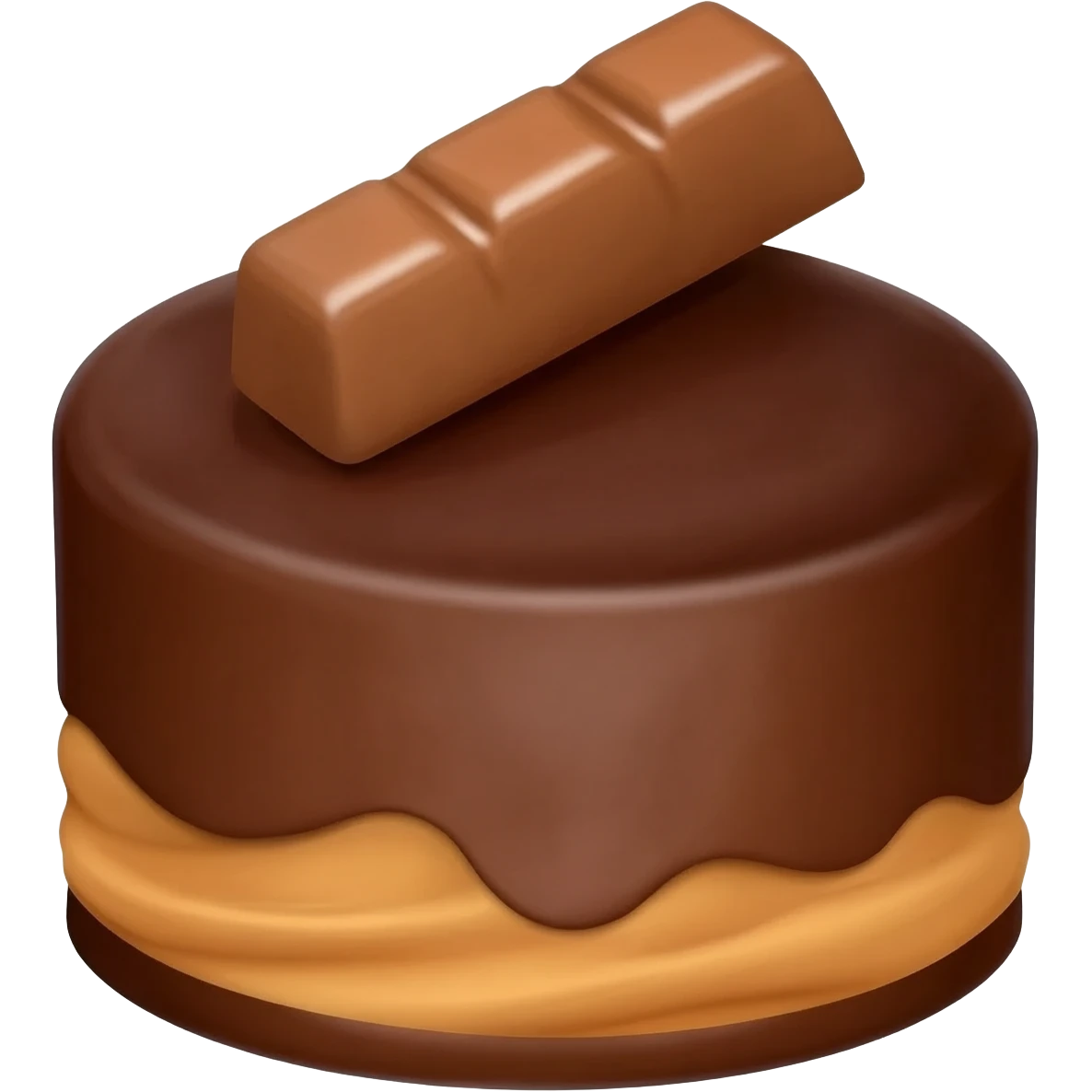 Kinder bueno cake emoji