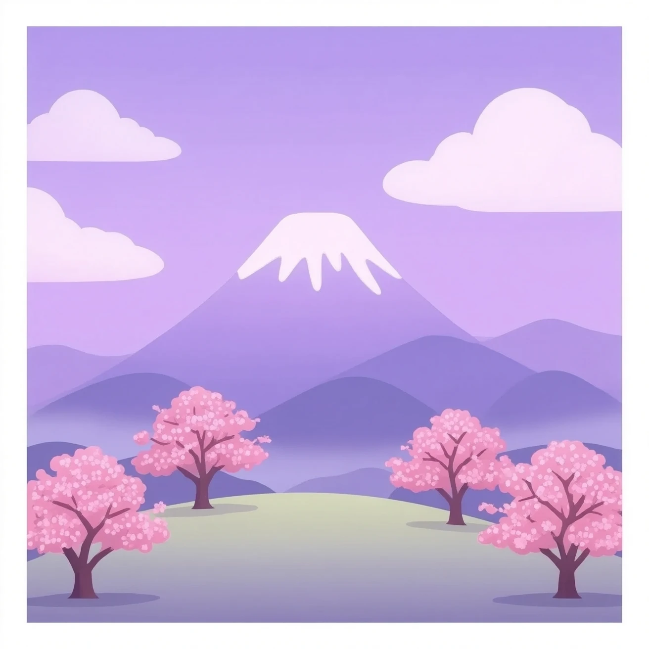 purple japan cloud emoji
