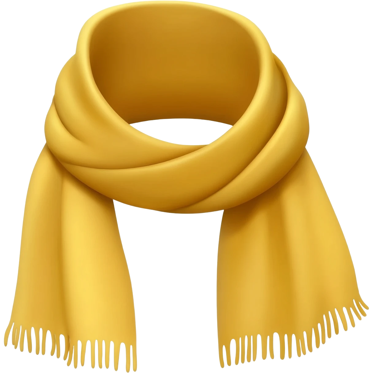 A scarf 🧣 like this but light golden in colour emoji