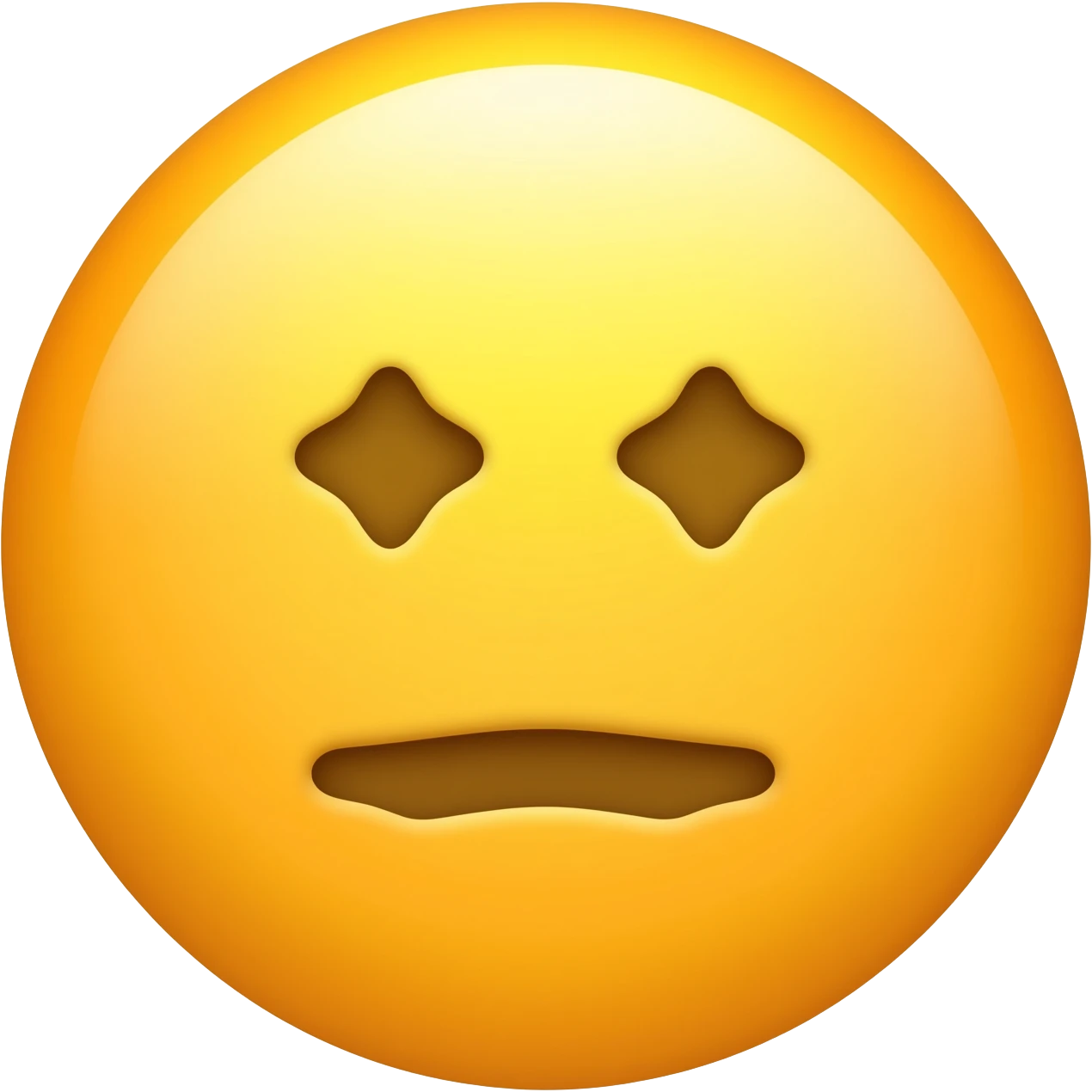 Bostezo emoji amarillo emoji