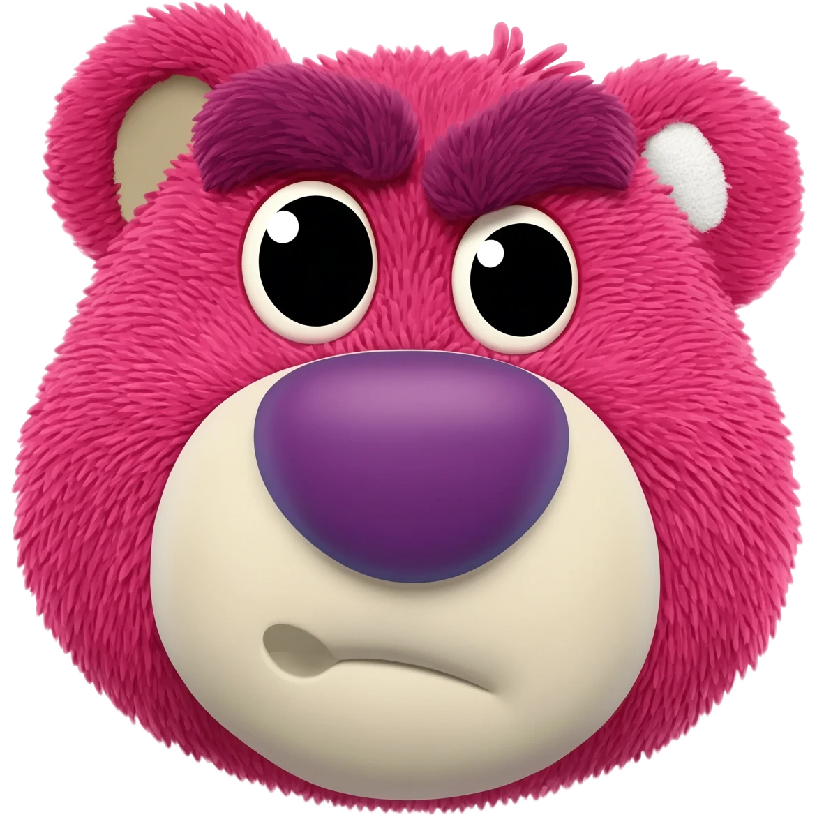 Lotso cartoon mal humorado emoji