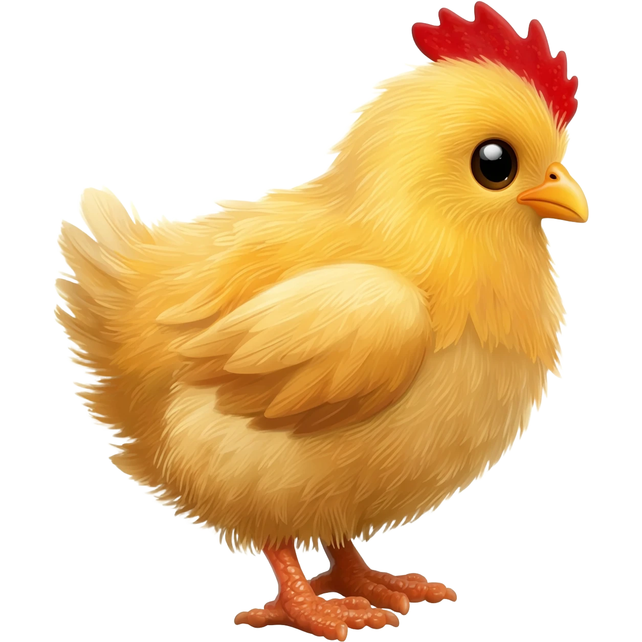 a baby chicken emoji