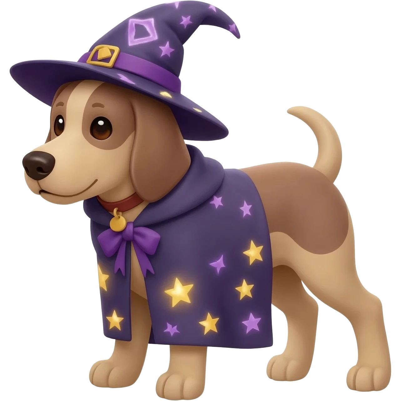 Dog wizard emoji