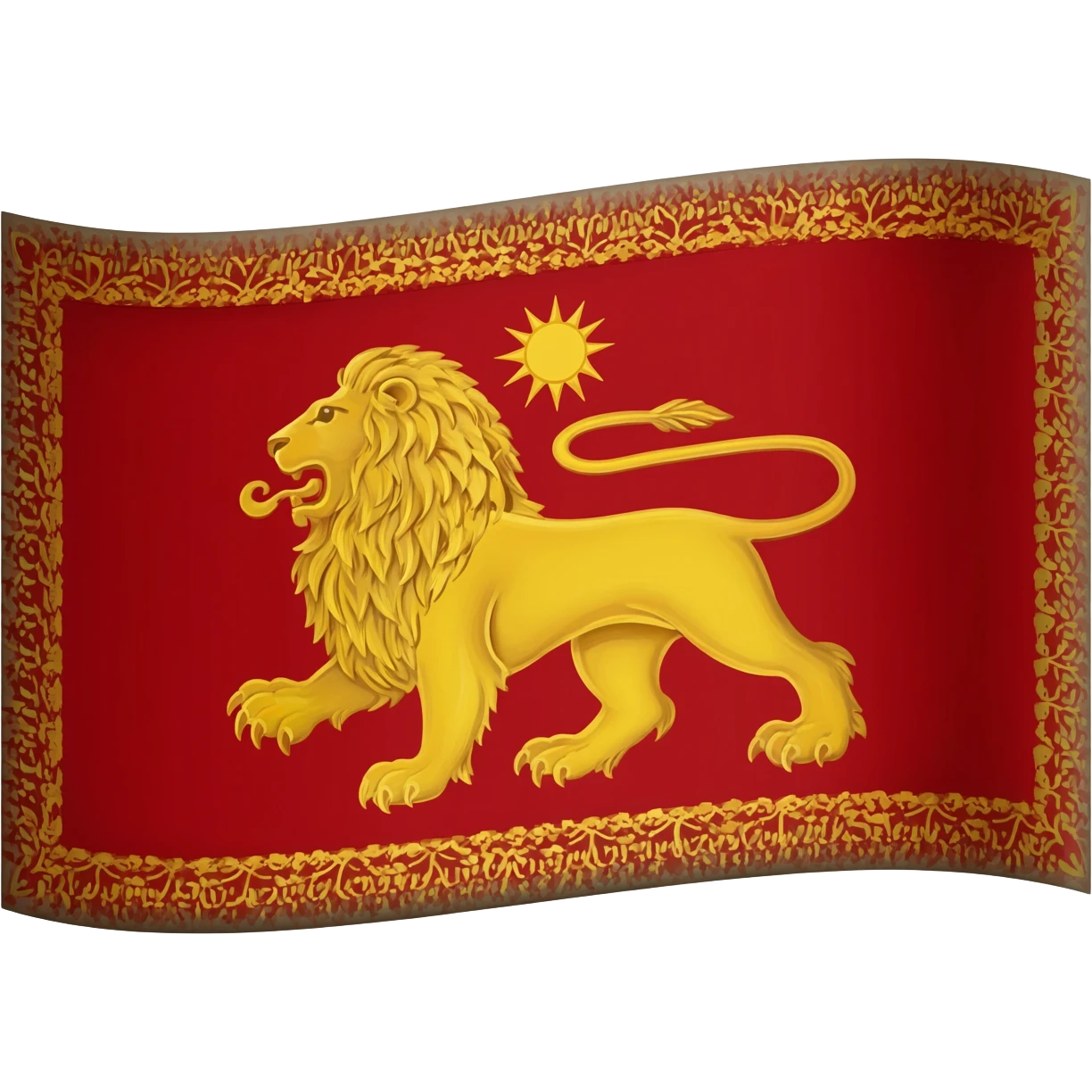 Persian empire emoji flag emoji