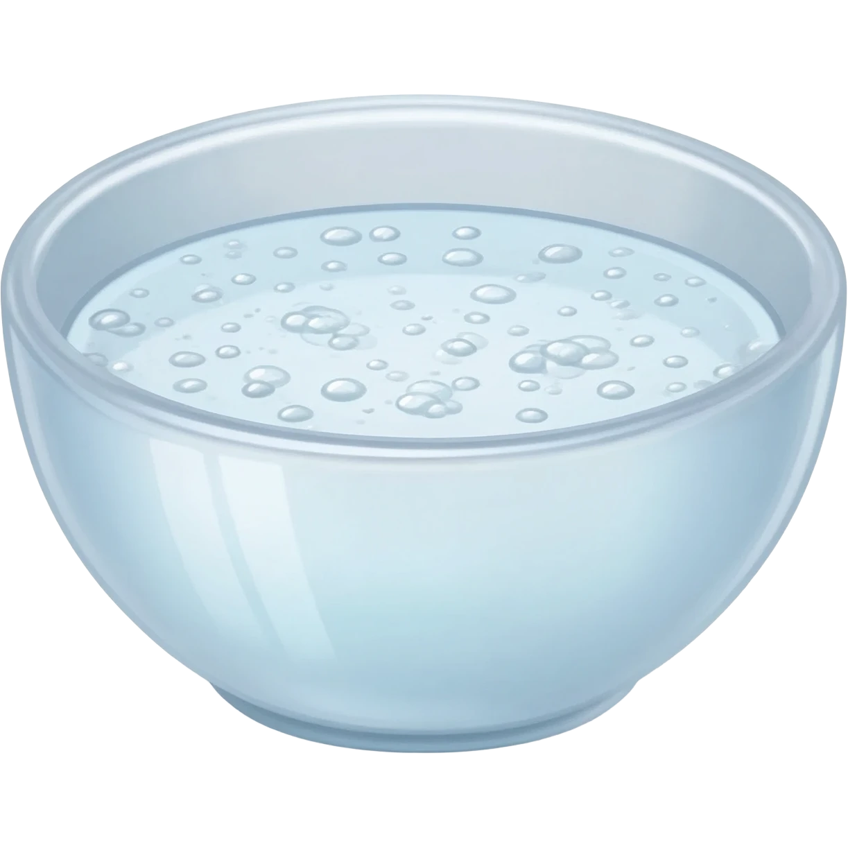 A bowl of water. emoji