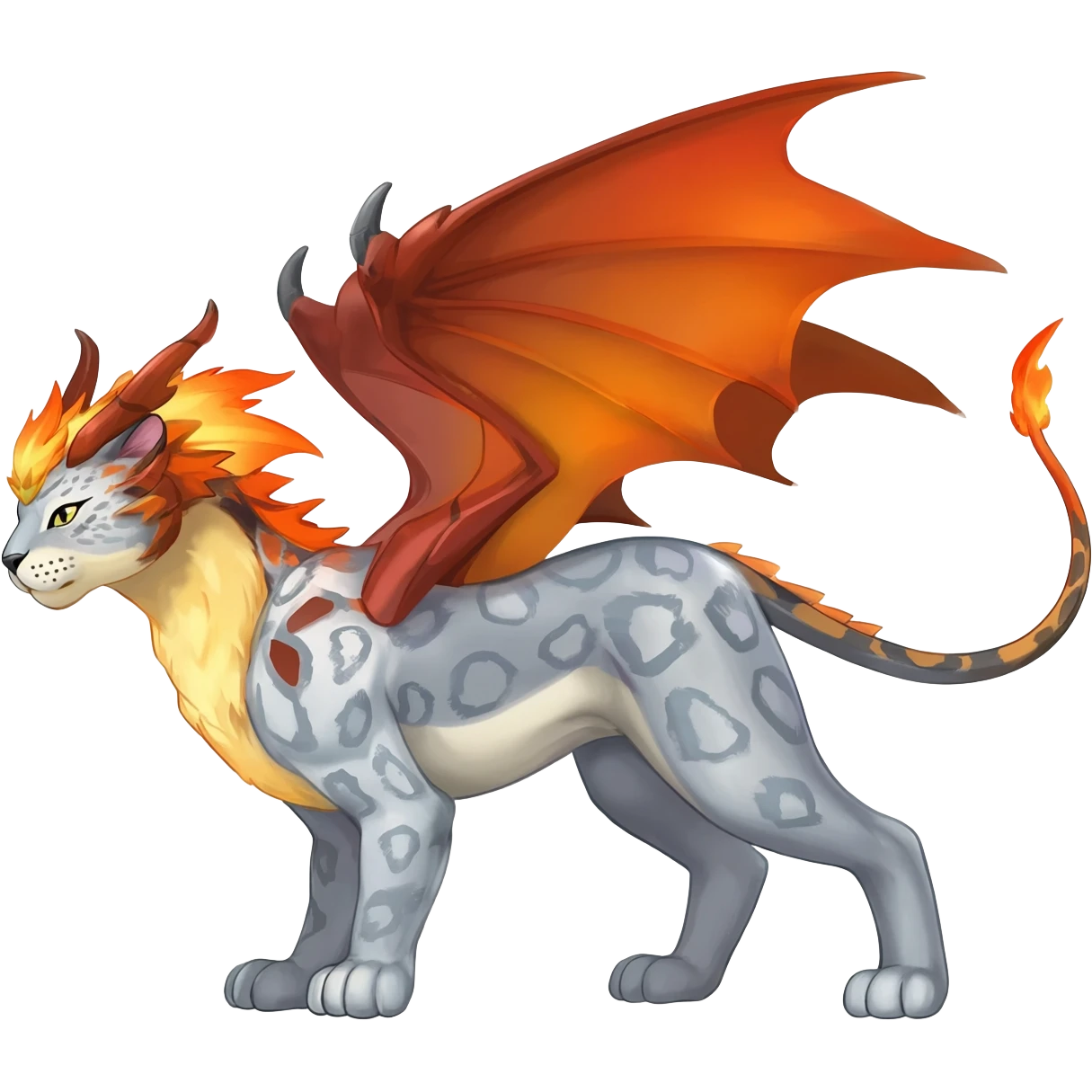 Liepard-Noivern-Litten-Sprigatito-Pokémon-fusion-creature (full body) emoji