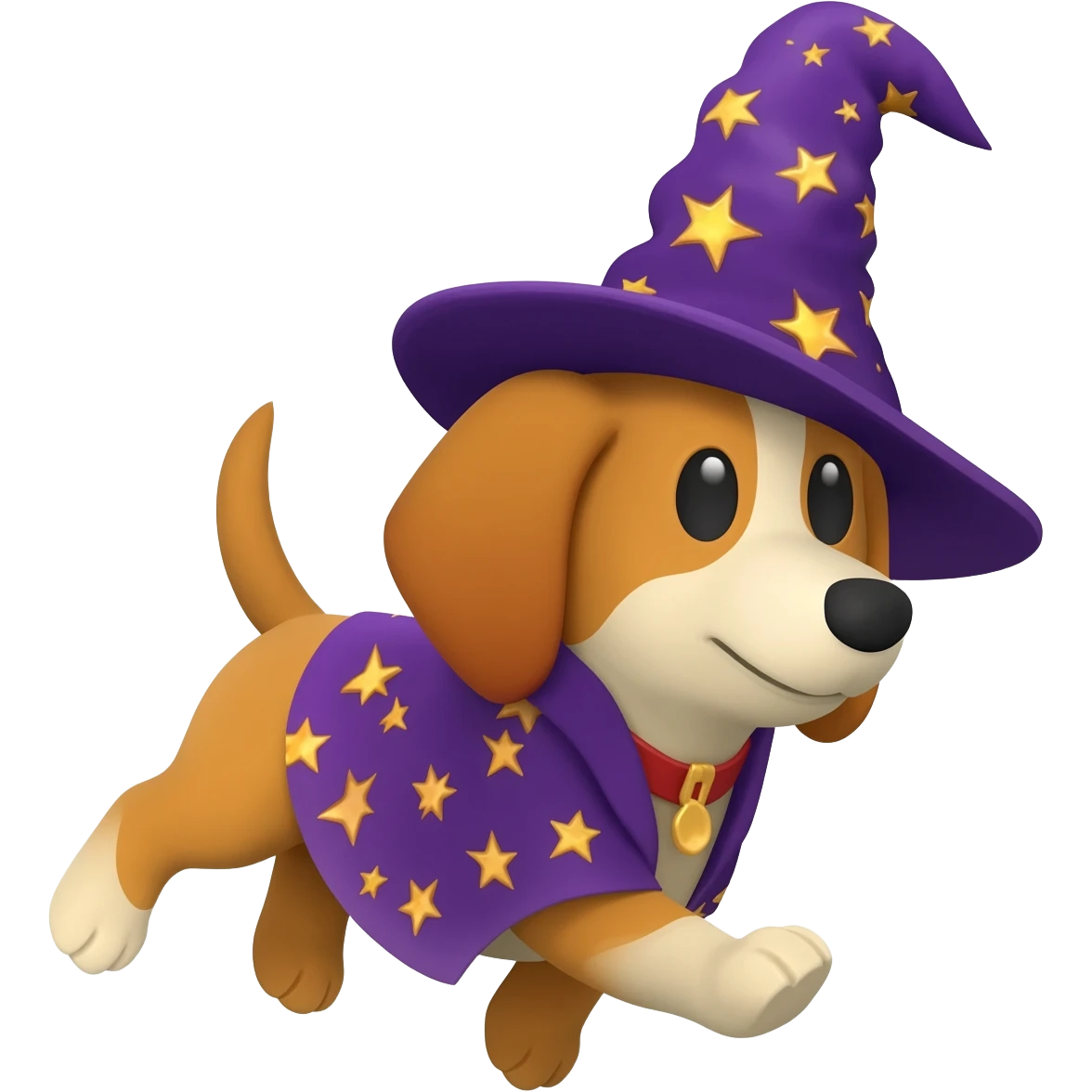 Dog wizard emoji