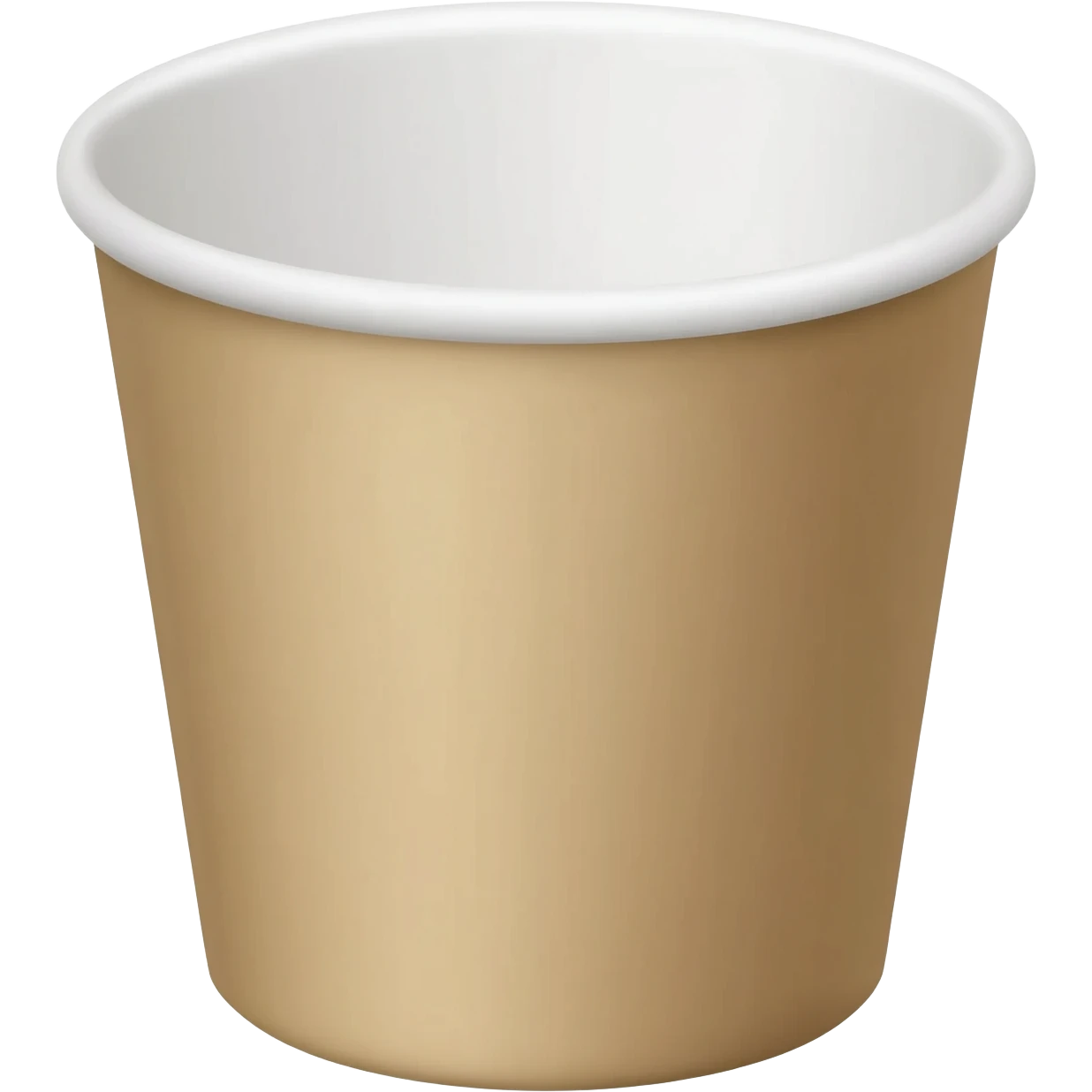 short empty paper cup emoji