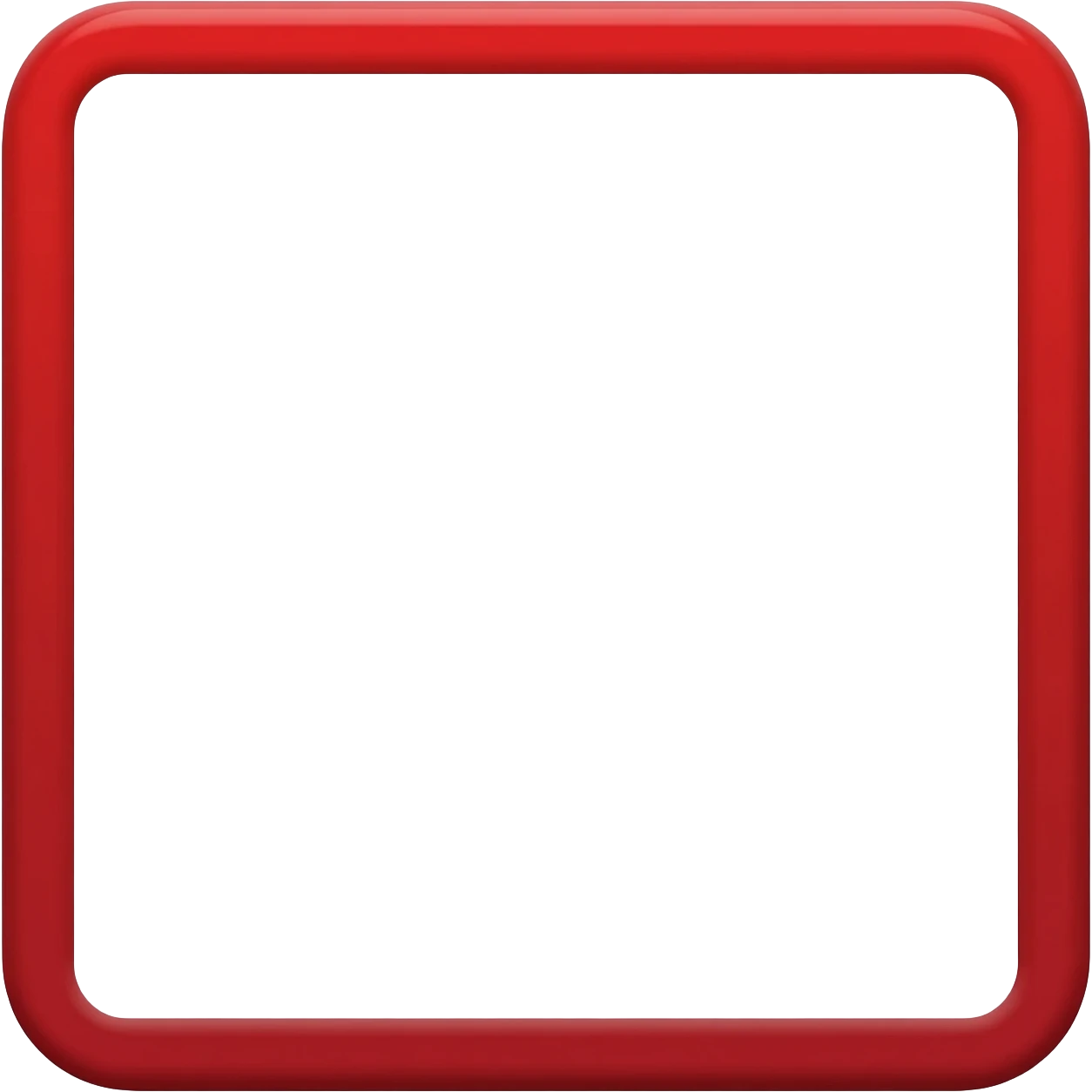 A white rectangle that's vertical and has a re emoji