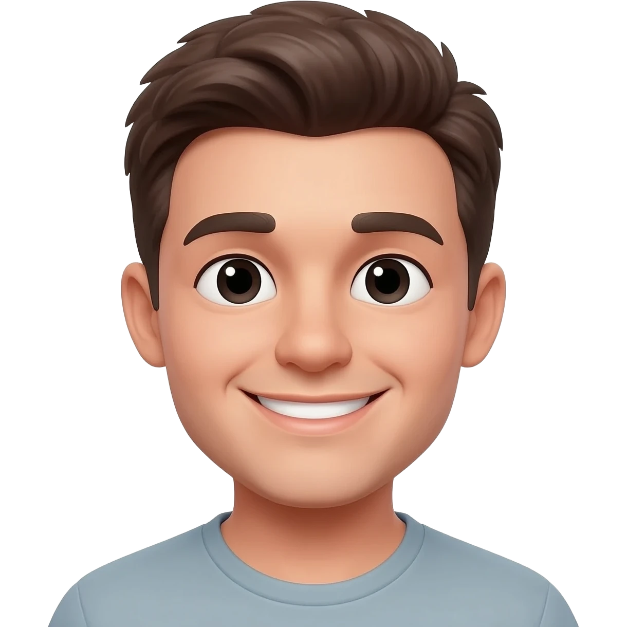 25 year old man have smile emoji