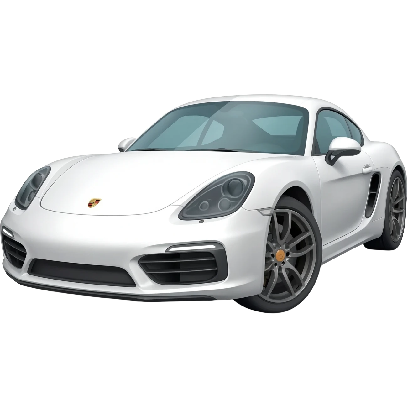 Porsche Boxter white emoji