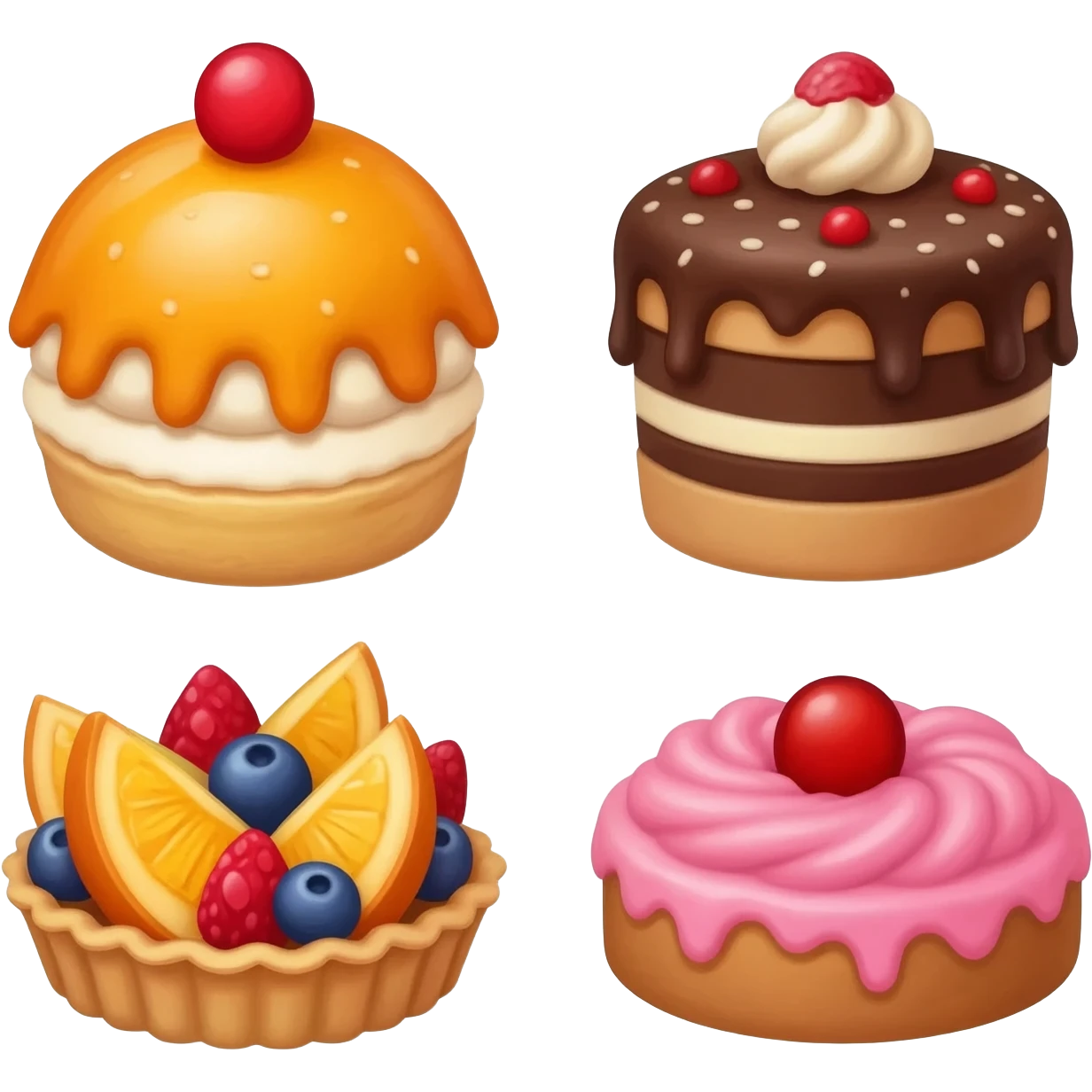 Tizi town my city Sweet foods emoji