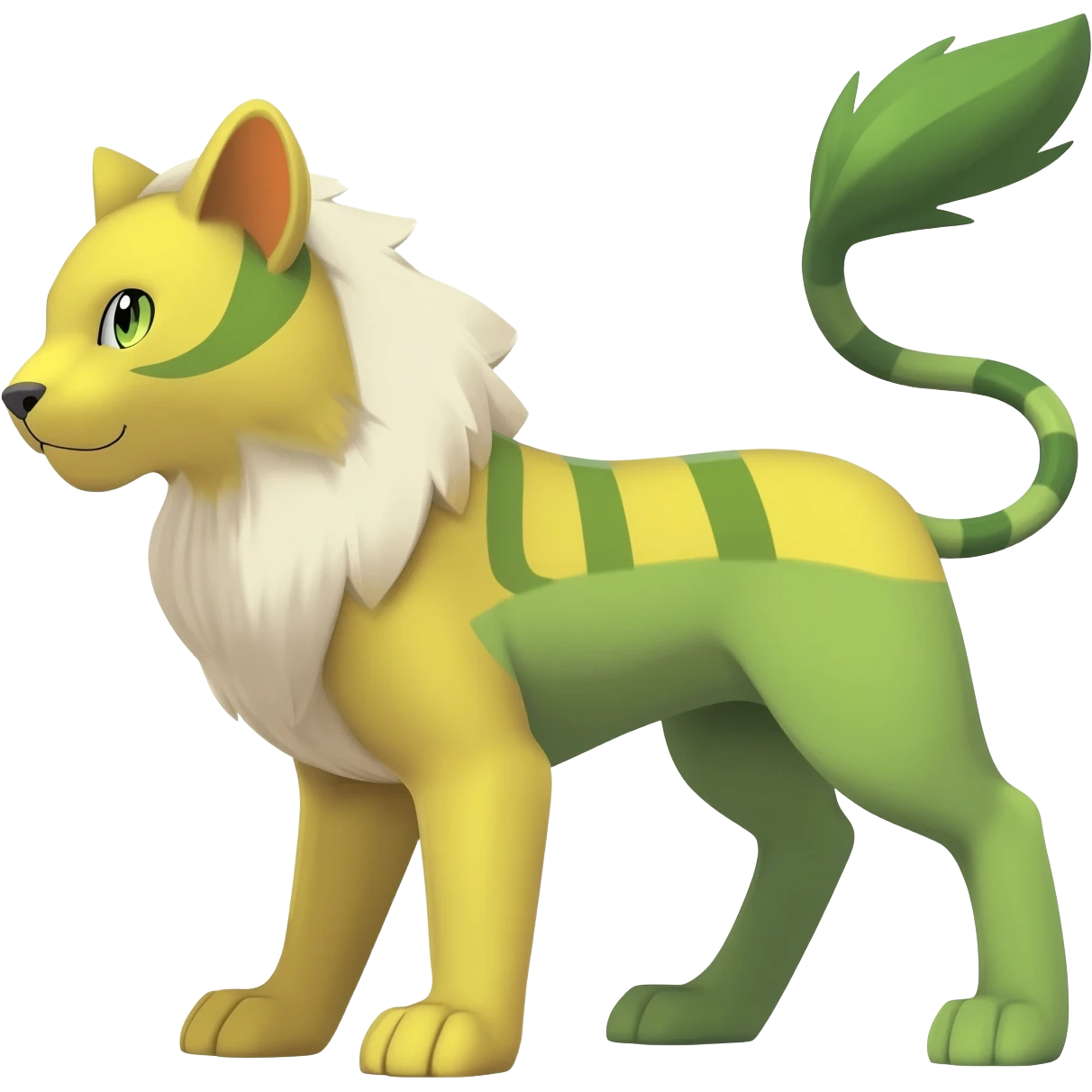 Liepard-Litten-Sprigatito-Pokémon-fusion-creature (full body) emoji