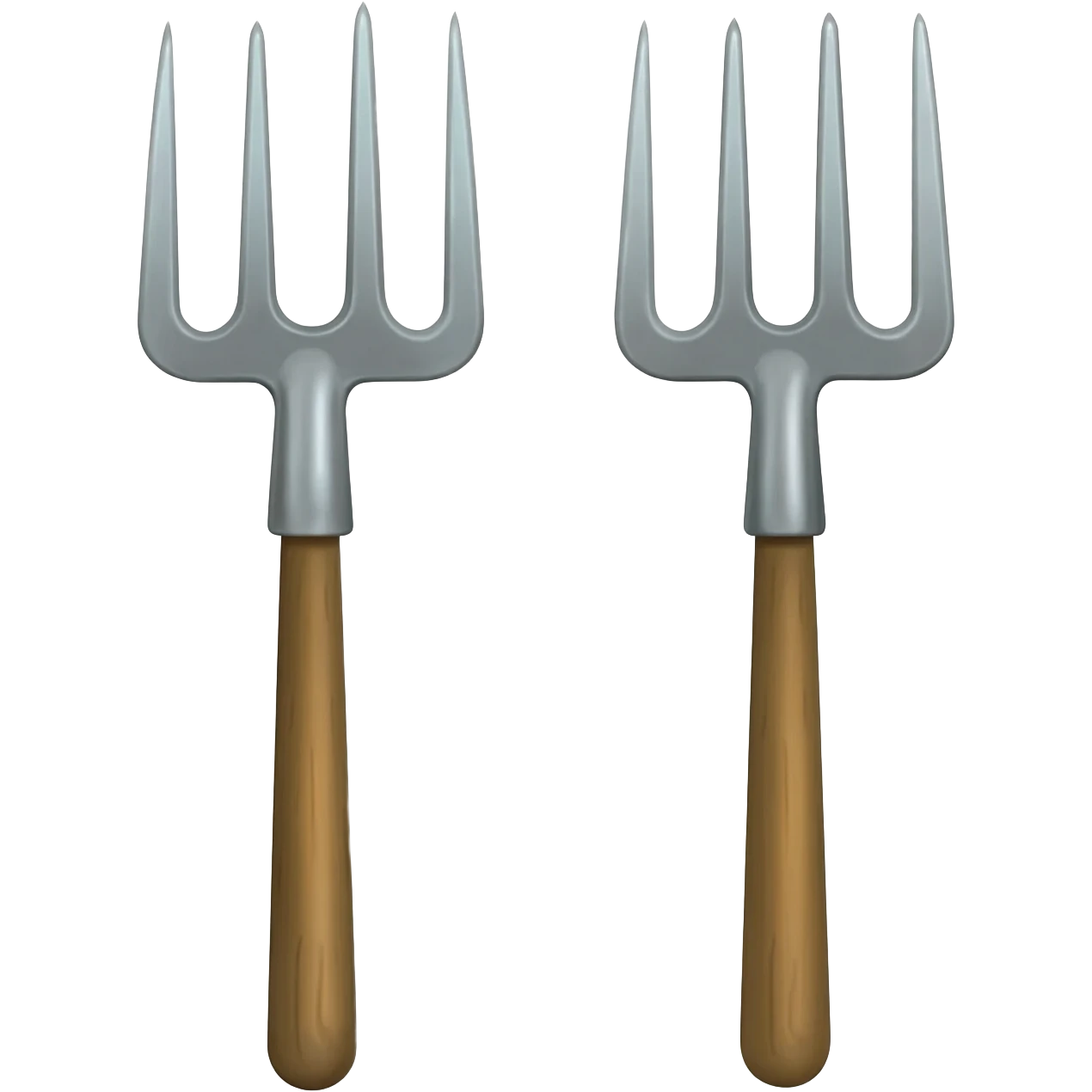 Two pitchforks emoji