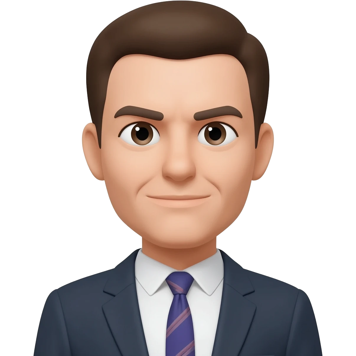 arrogant smirk emoji