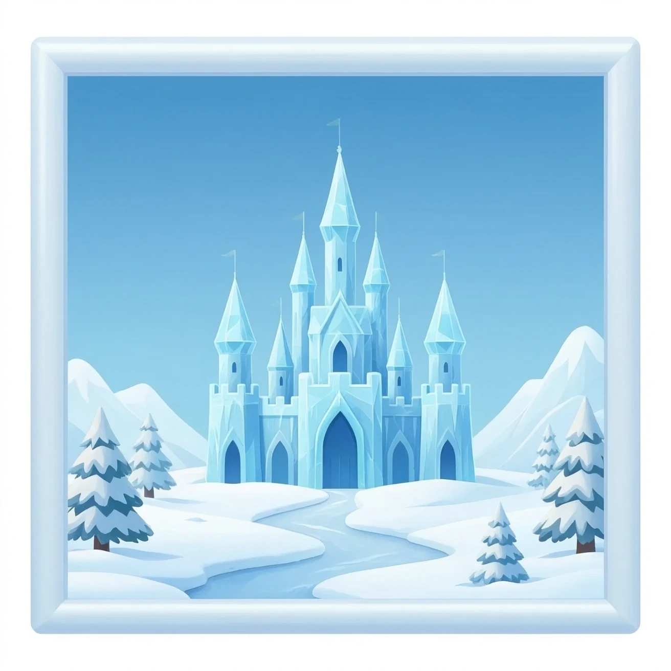 ice castle emoji