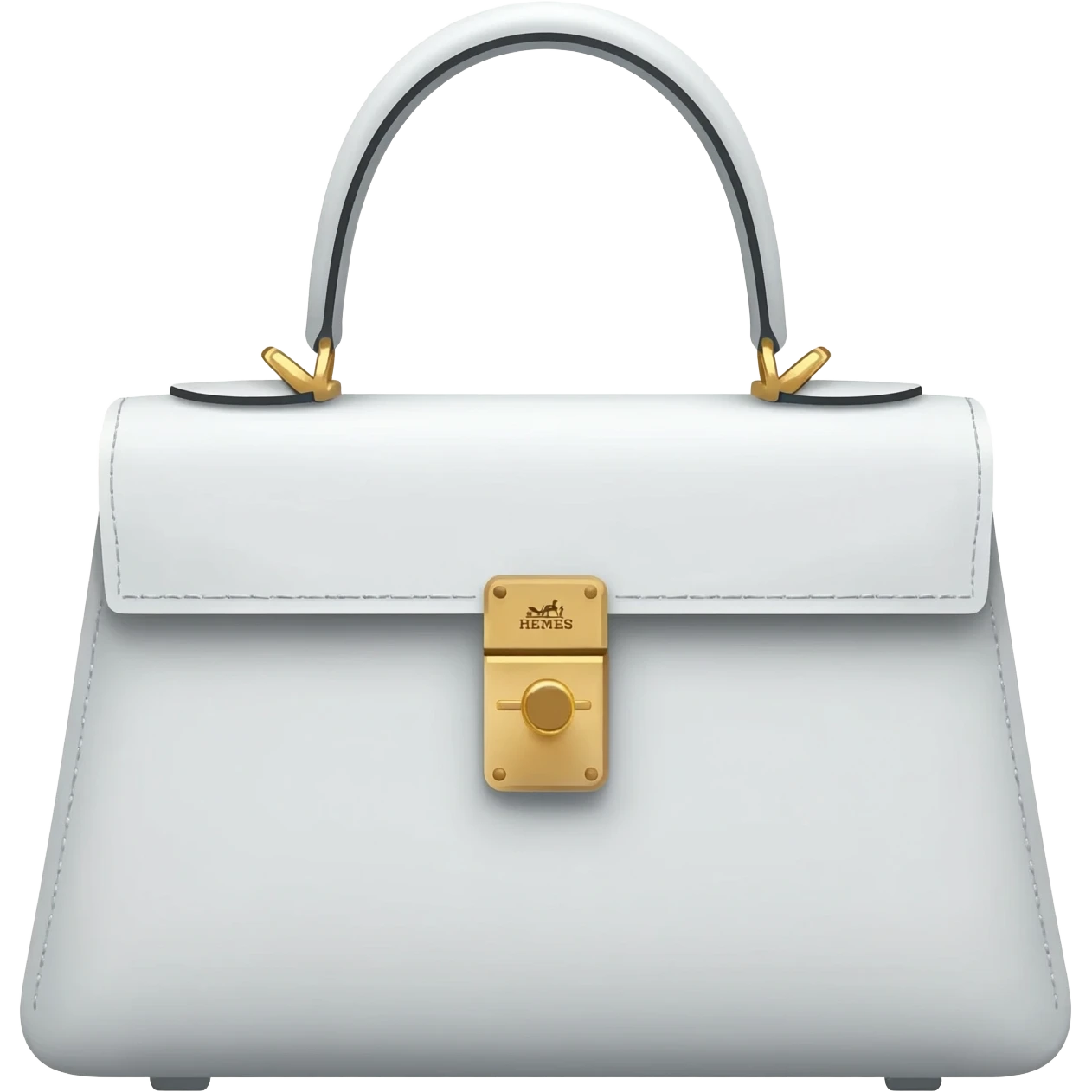 white birkin hermes bag emoji